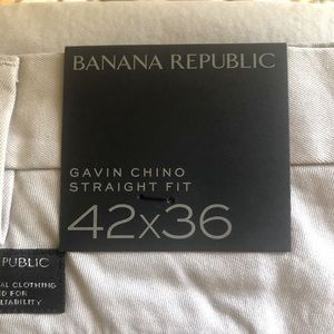 NWT Men’s Banana Republic Gavin Chinos